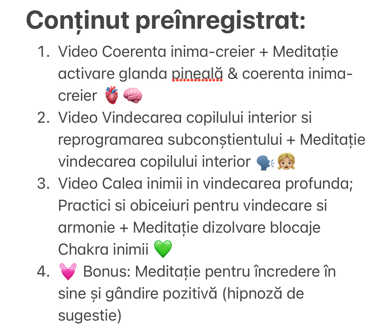 Calea inimii - Program de vindecare profunda